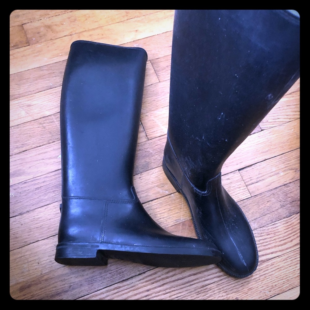 Rubber Riding Boots Size 9